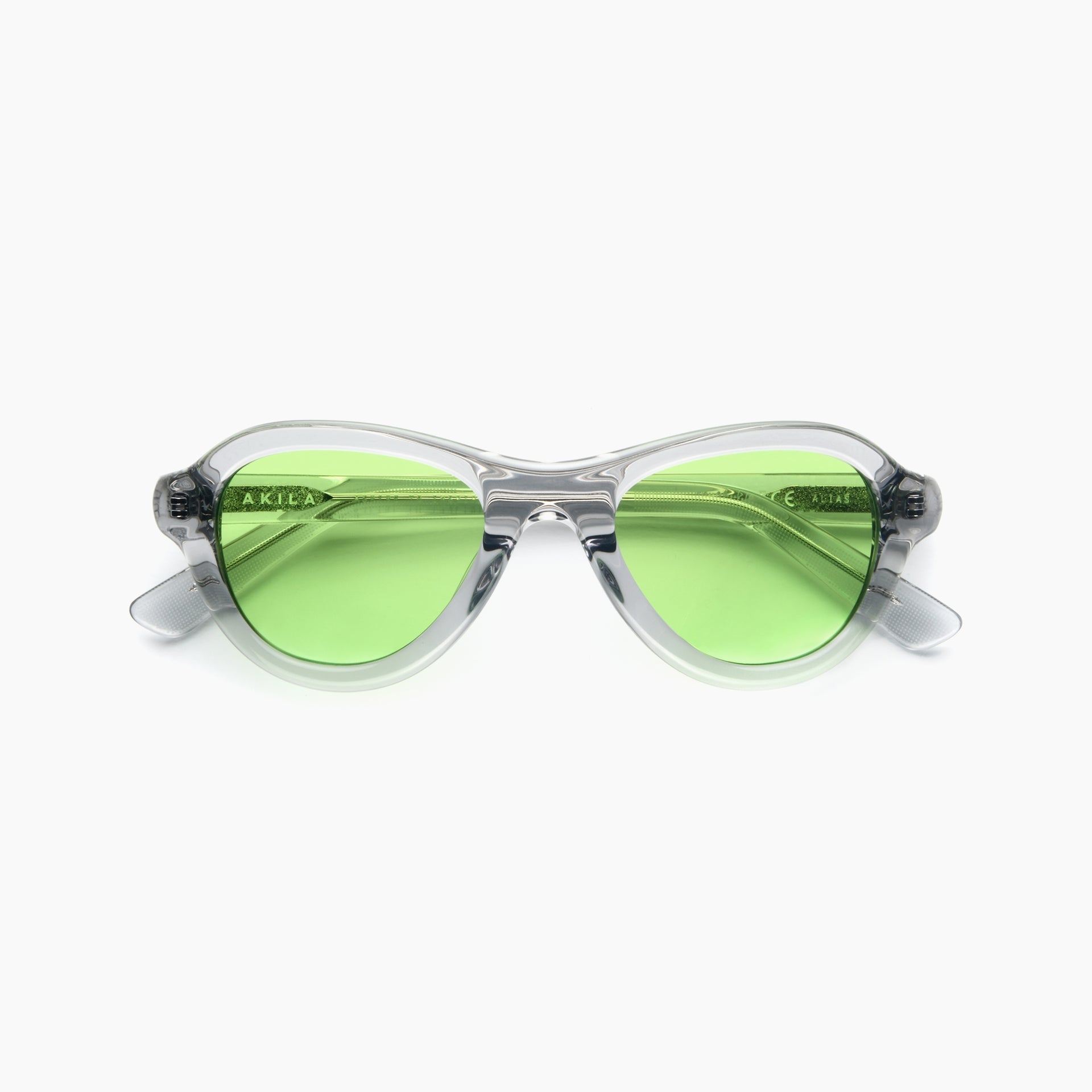Grey / Apple Green