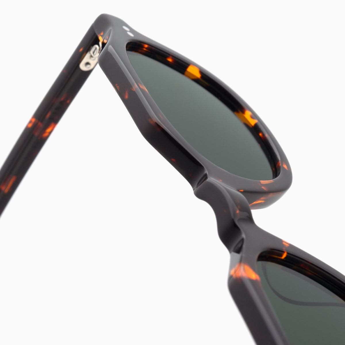 Dk Brown Tortoise / Bottle Green