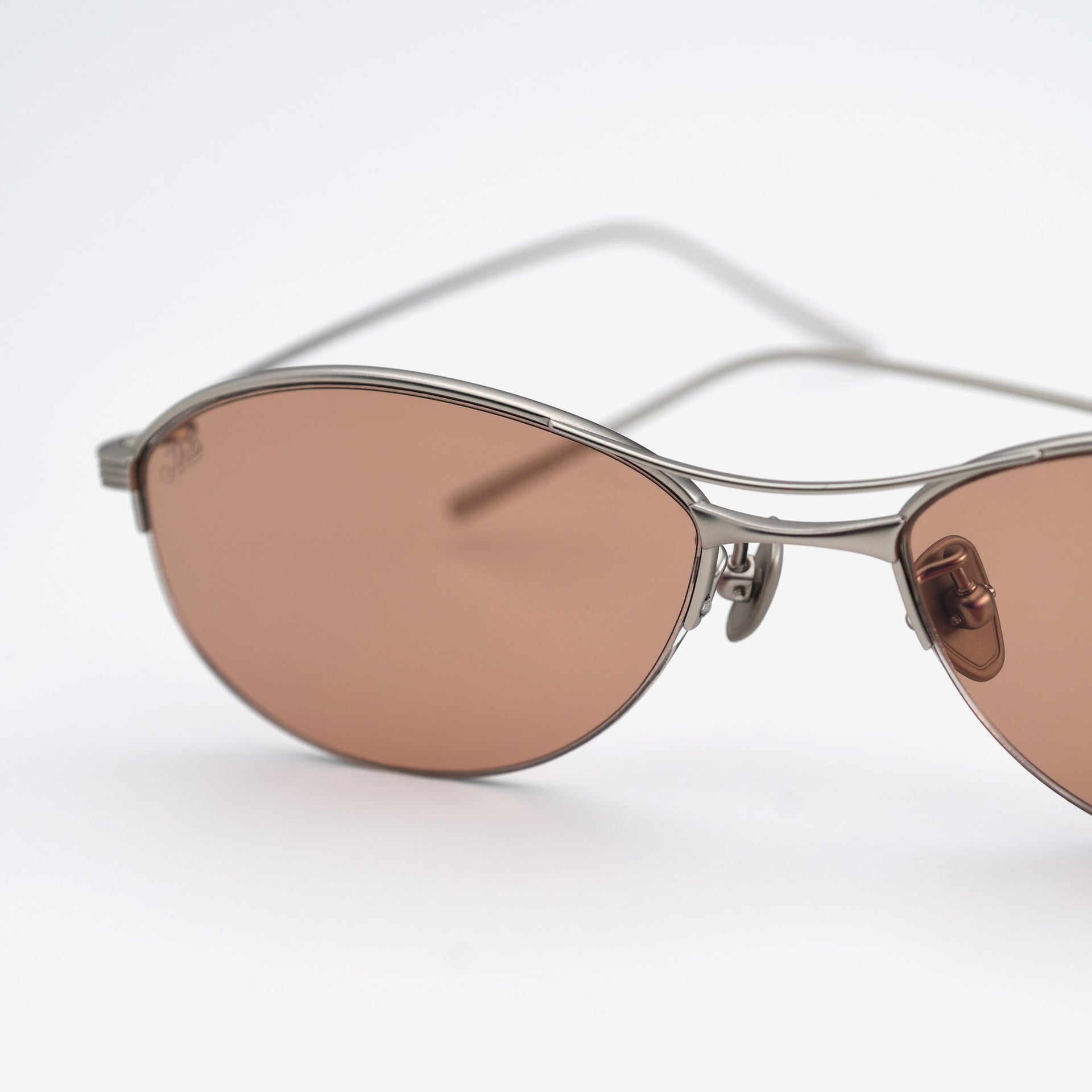 Matte Silver / Rust
