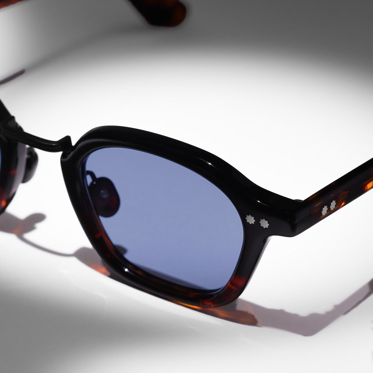 Black & Tortoise / Blue