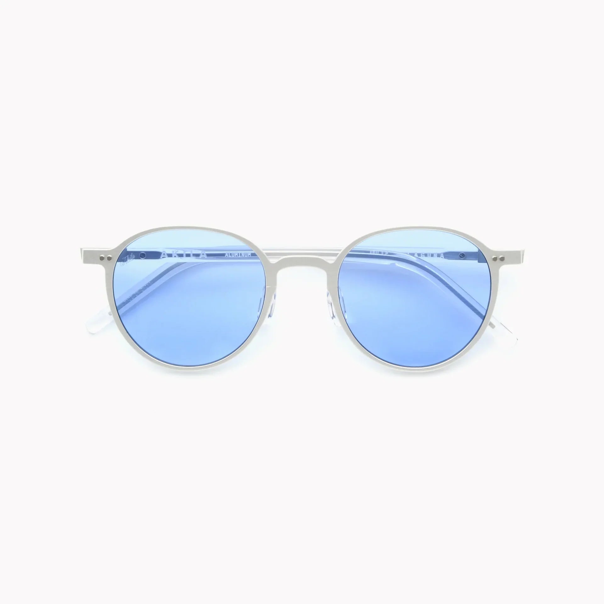 Silver / Blue
