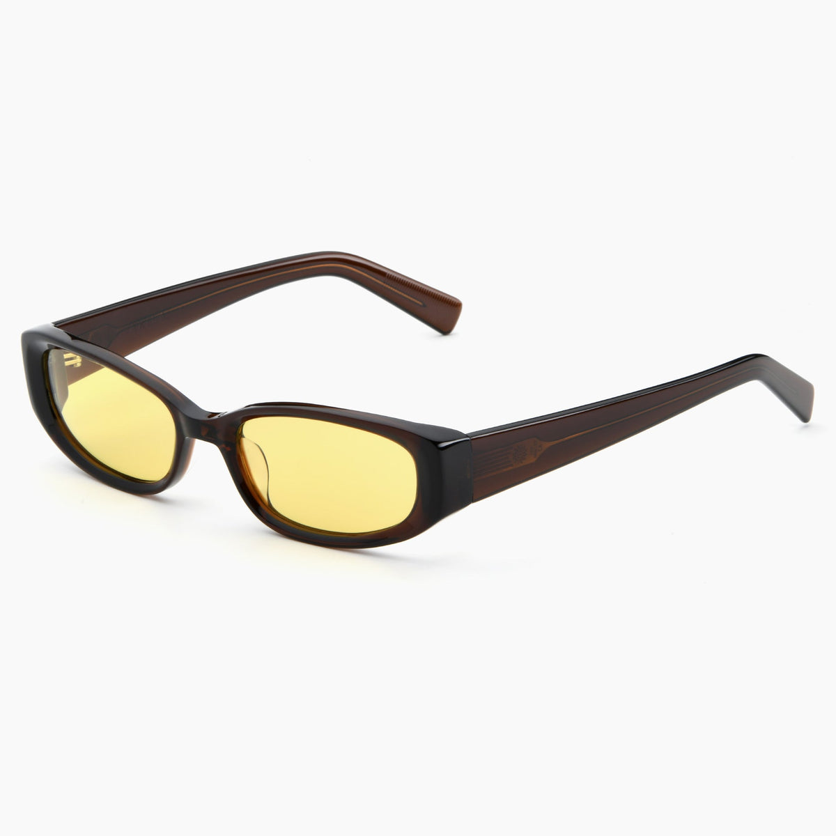 Espresso / Yellow