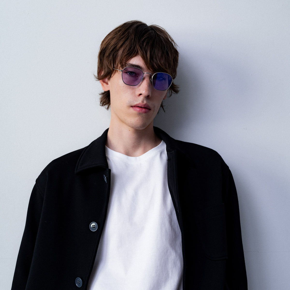 Silver / Purple