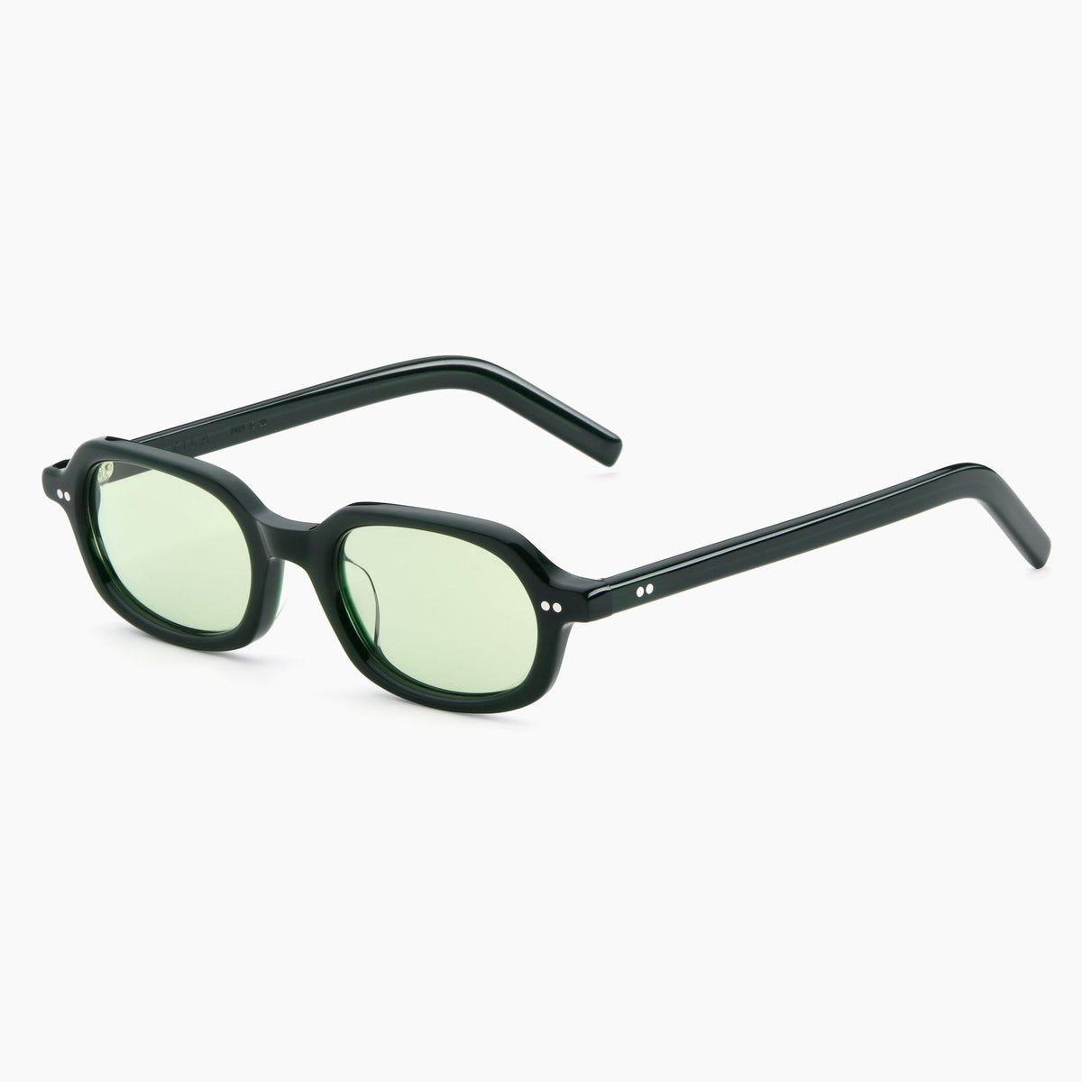 Obsidian / Lt Green
