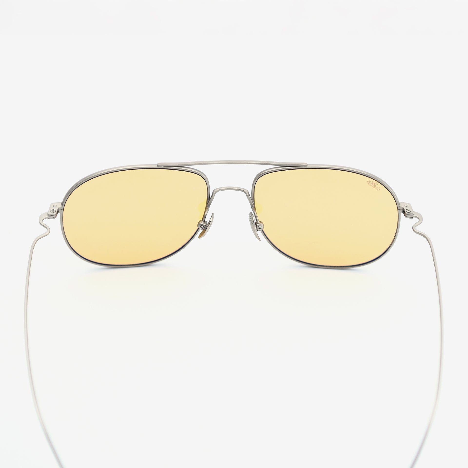 Brushed Silver / Yellow