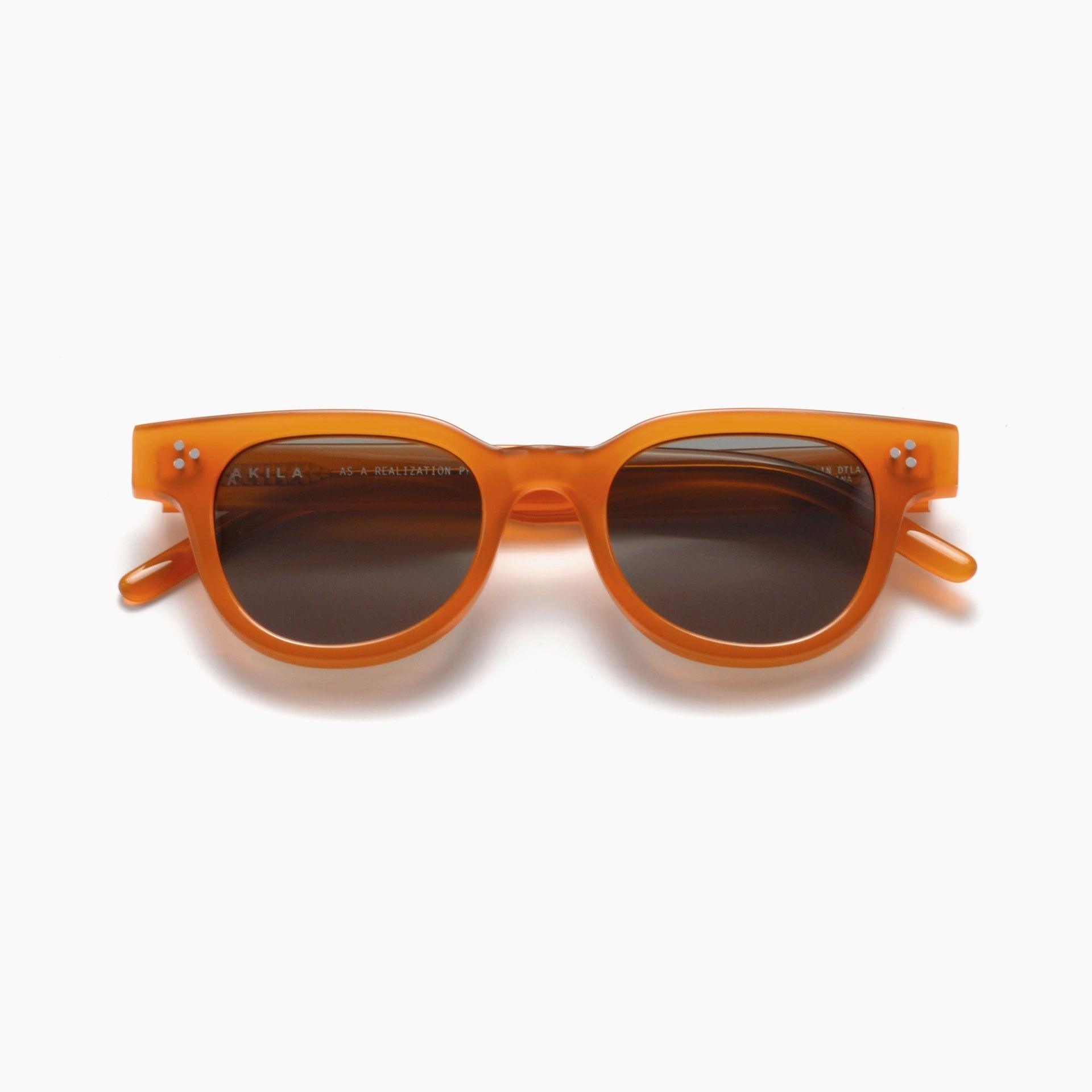Amber / Dark Green